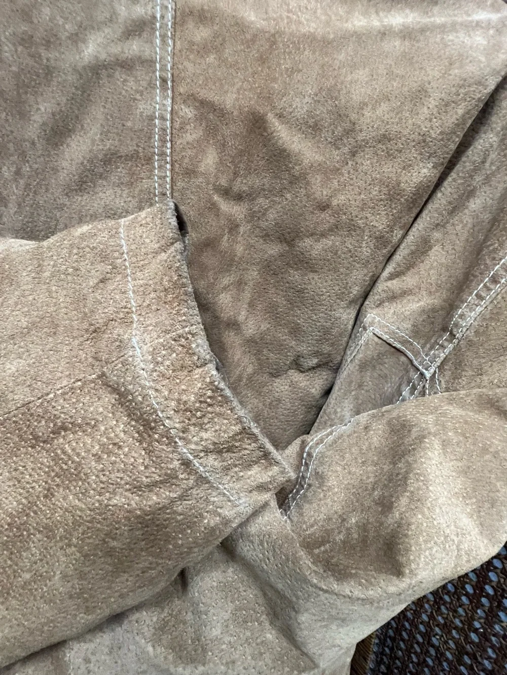 Wilson’s leather M. Julian coat 2X tan suede leather mens jacket coat